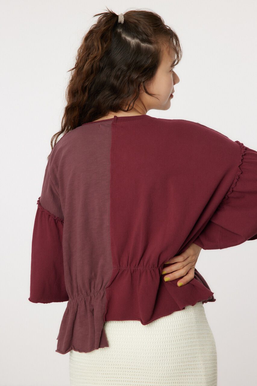 RODEO CROWNS「ドッキングカレッジトップス」|Tシャツ・カットソー|