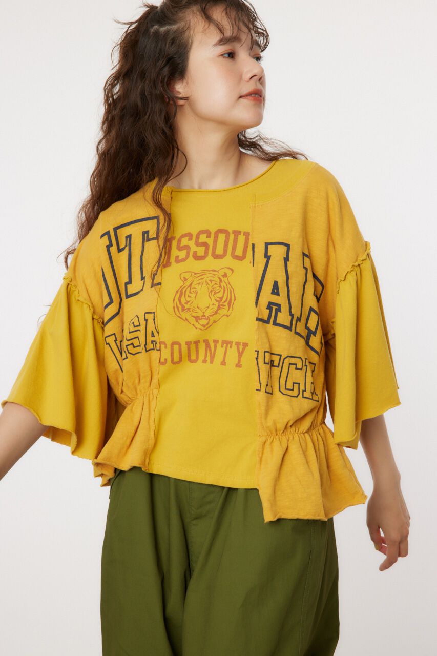 RODEO CROWNS「ドッキングカレッジトップス」|Tシャツ・カットソー|