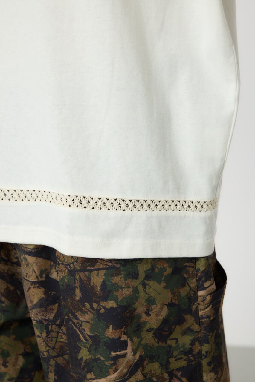 RODEO CROWNS「ハシゴレース Tシャツ」|Tシャツ・カットソー|