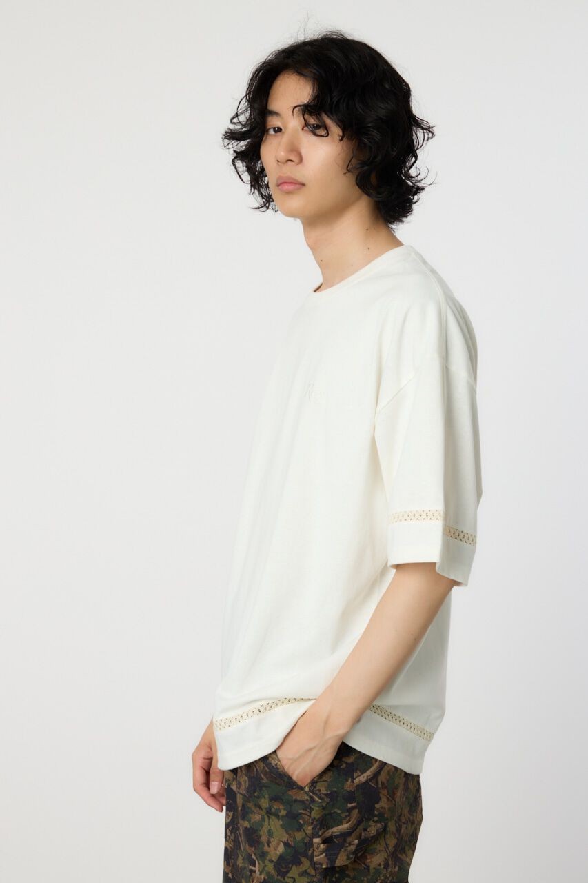 RODEO CROWNS「ハシゴレース Tシャツ」|Tシャツ・カットソー|