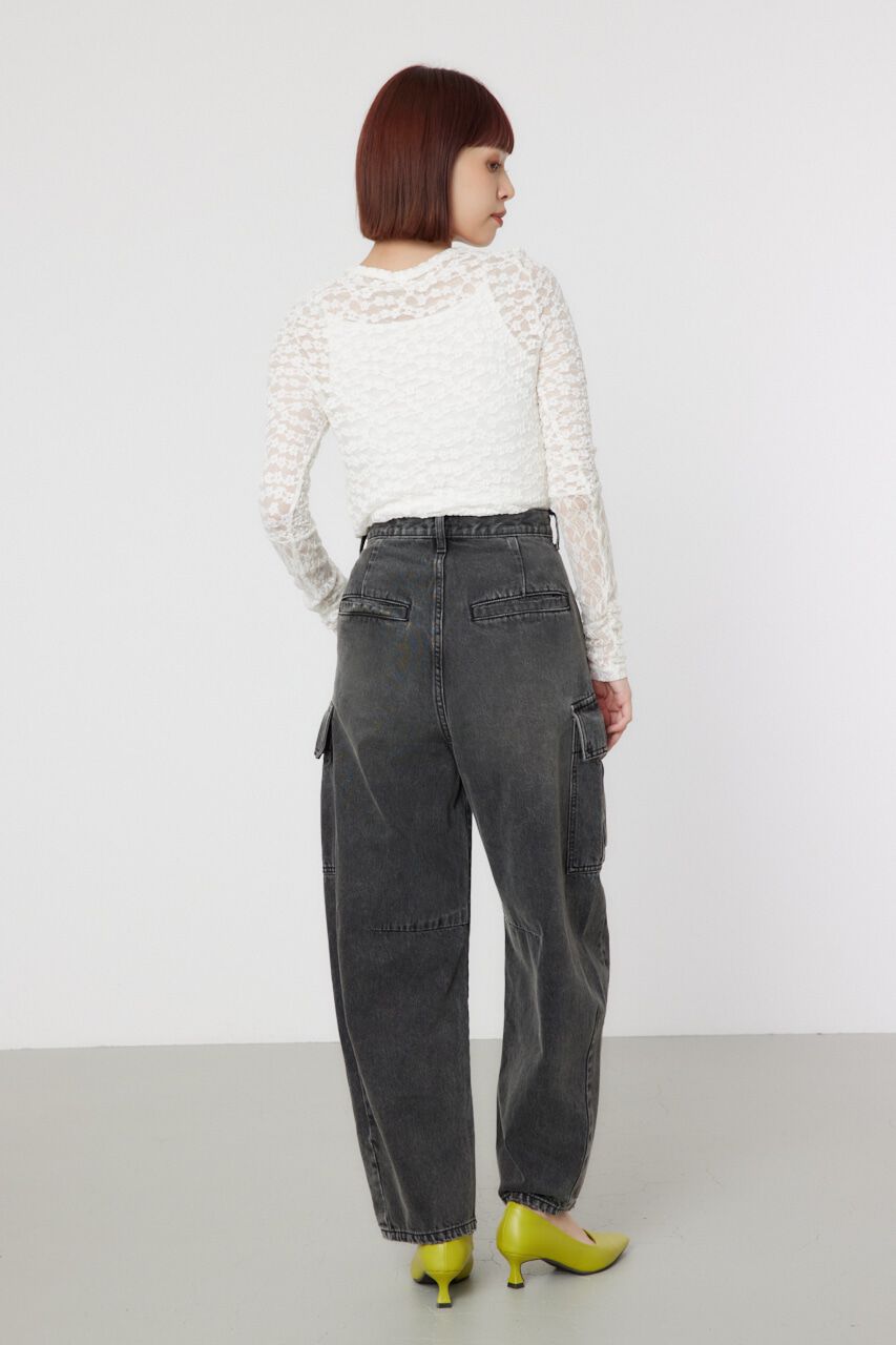 RODEO CROWNS「CURVE カーゴデニム」|デニム|