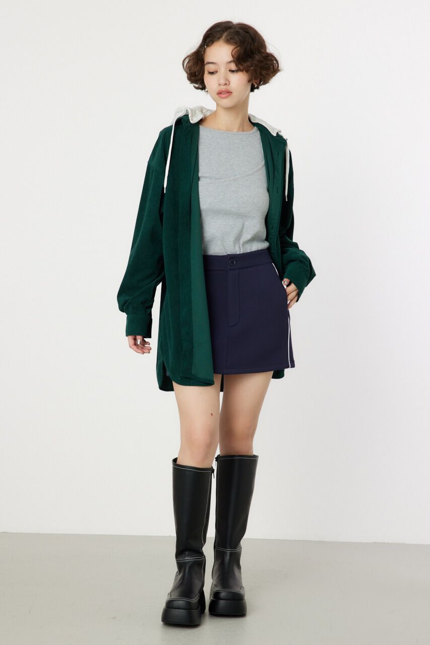 RODEO CROWNS「LOGOコーデュロイフードシャツ」|シャツ・ブラウス|