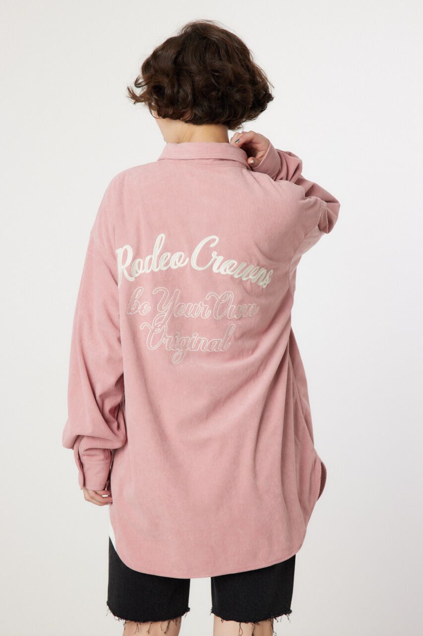 RODEO CROWNS「LOGOコーデュロイフードシャツ」|シャツ・ブラウス|