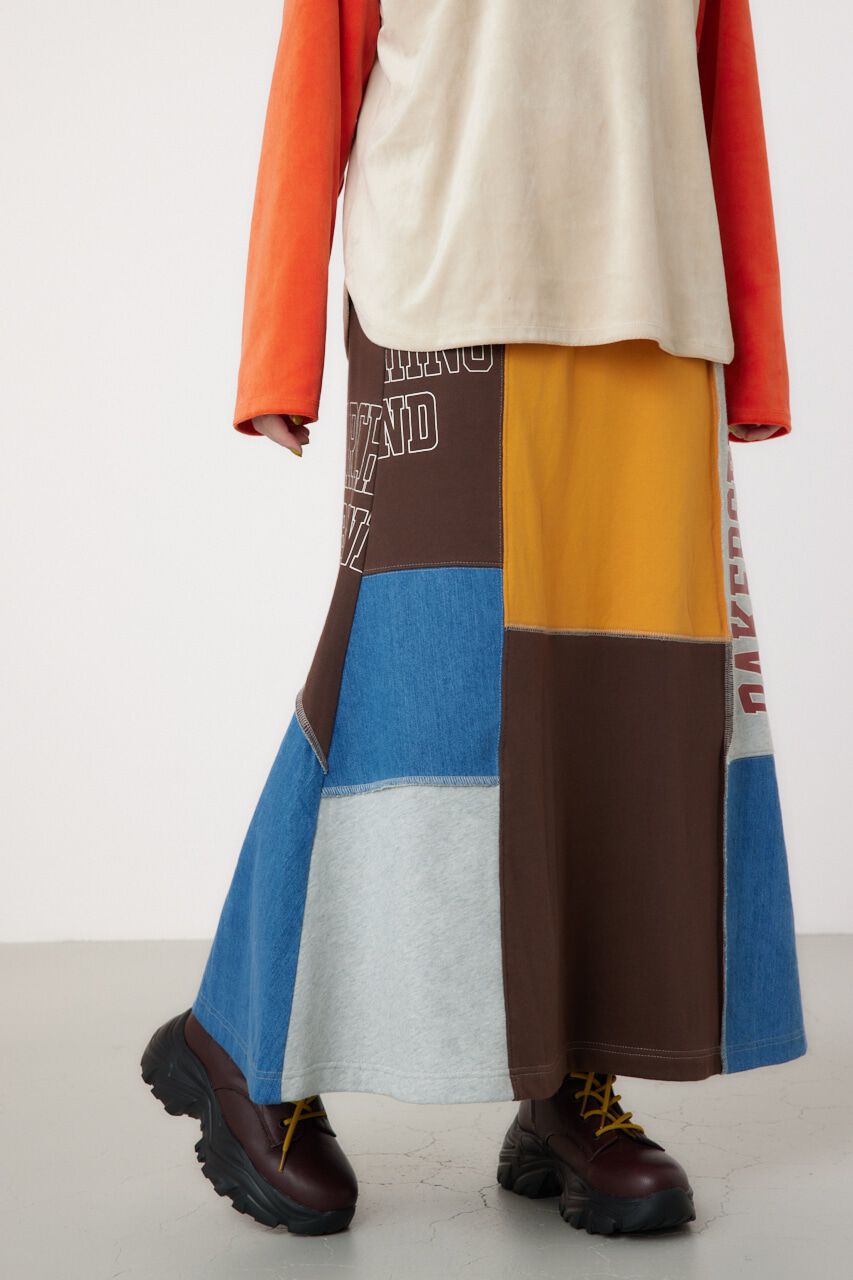 RODEO CROWNS「カスタム college マキシスカート」|スカート|