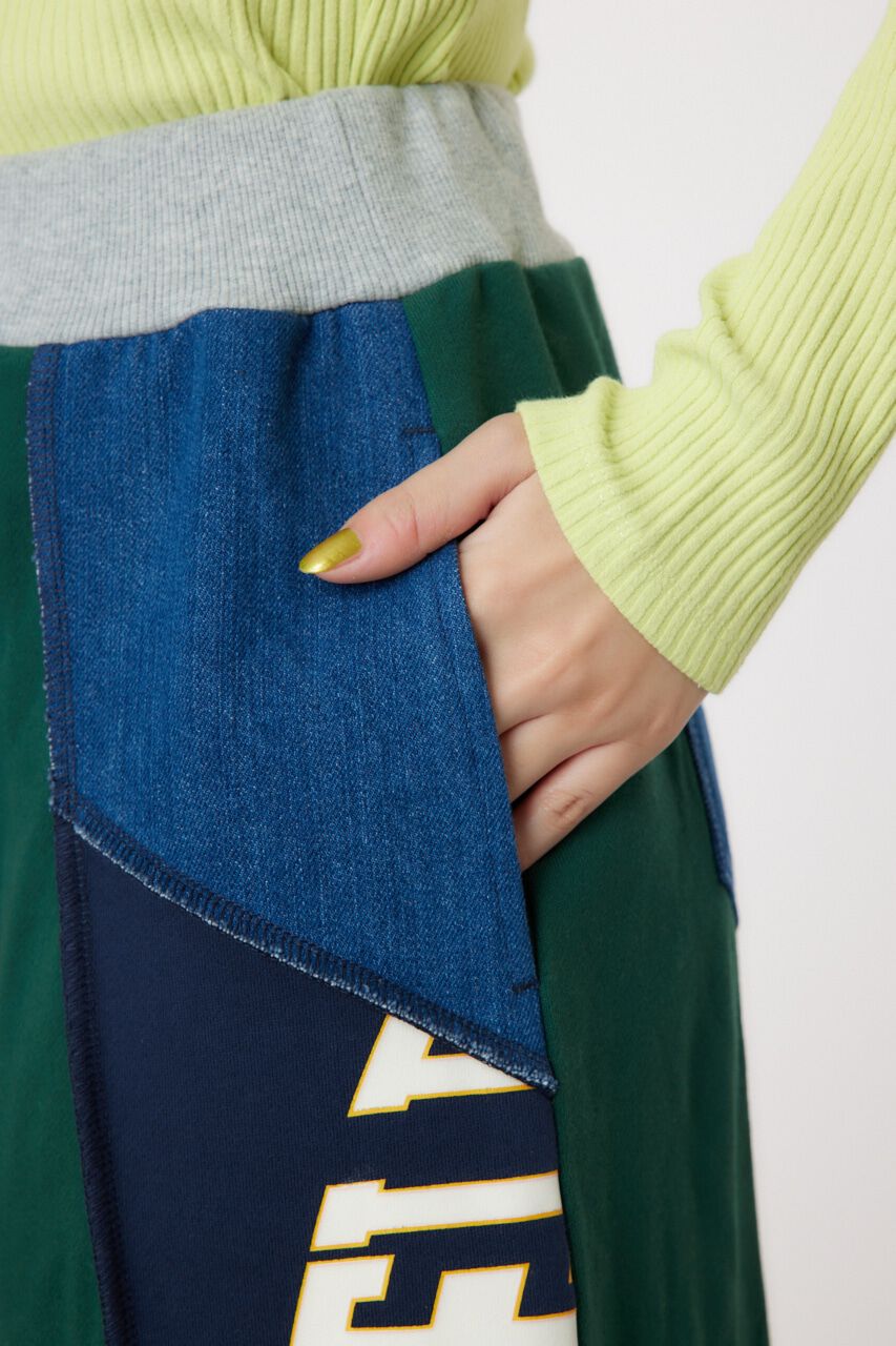 RODEO CROWNS「カスタム college マキシスカート」|スカート|