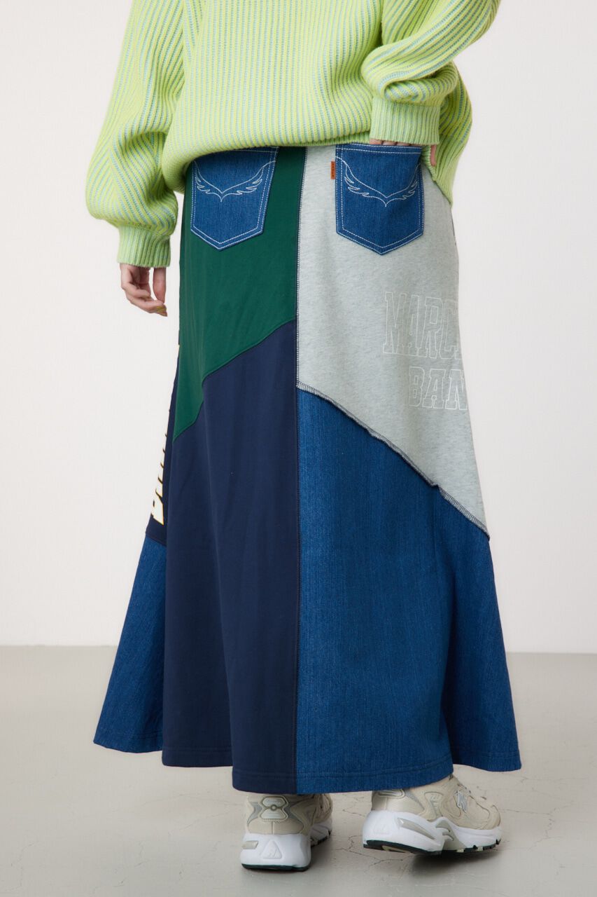 RODEO CROWNS「カスタム college マキシスカート」|スカート|