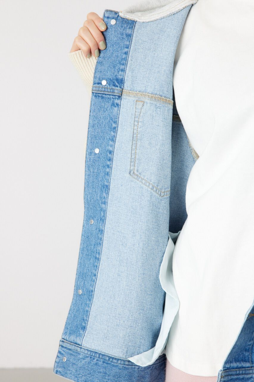 RODEO CROWNS「ニットドッキングデニムジャケット」|その他|