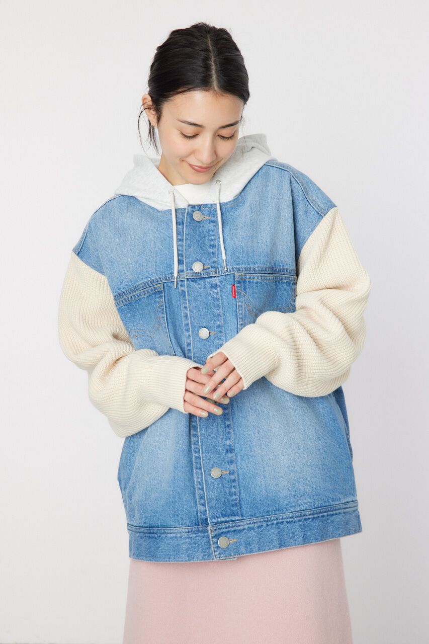RODEO CROWNS「ニットドッキングデニムジャケット」|その他|