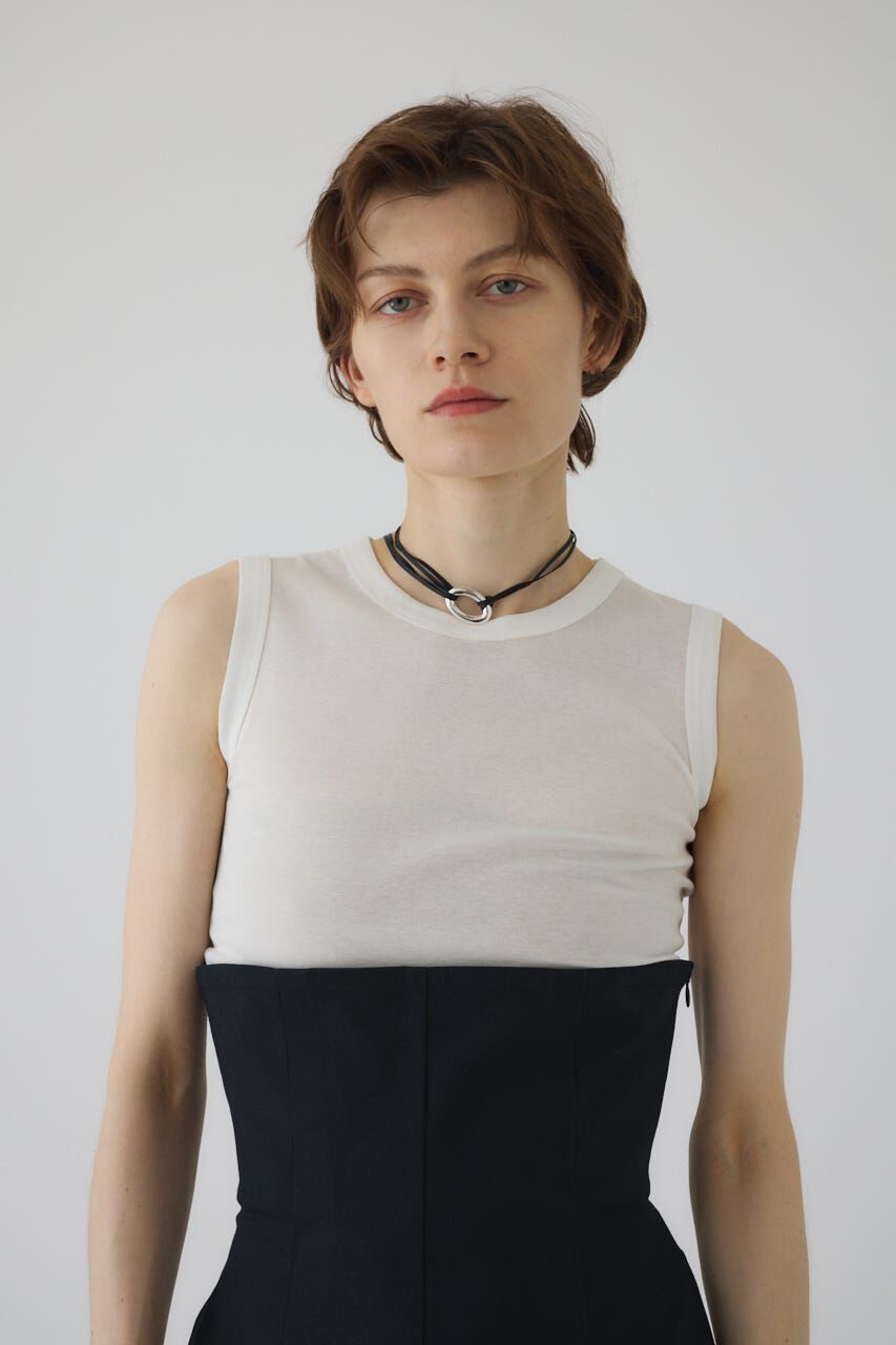 RIM.ARK 「Through hole stone N/C」|ネックレス|