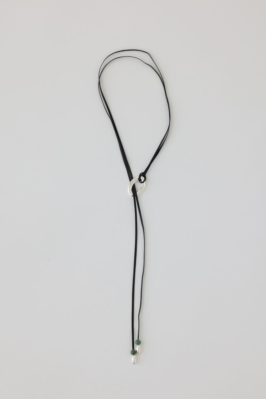 RIM.ARK 「Through hole stone N/C」|ネックレス|