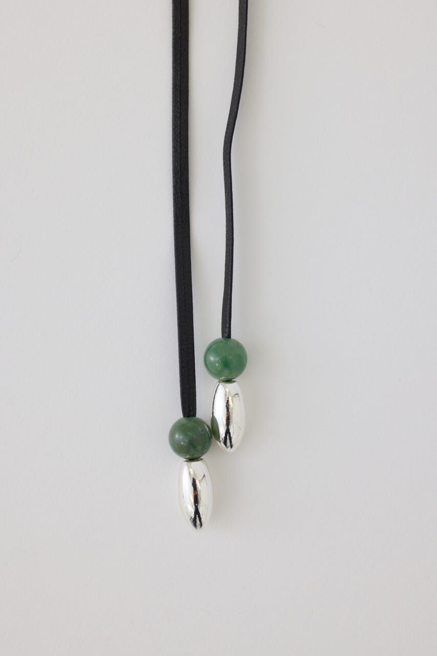 RIM.ARK 「Through hole stone N/C」|ネックレス|