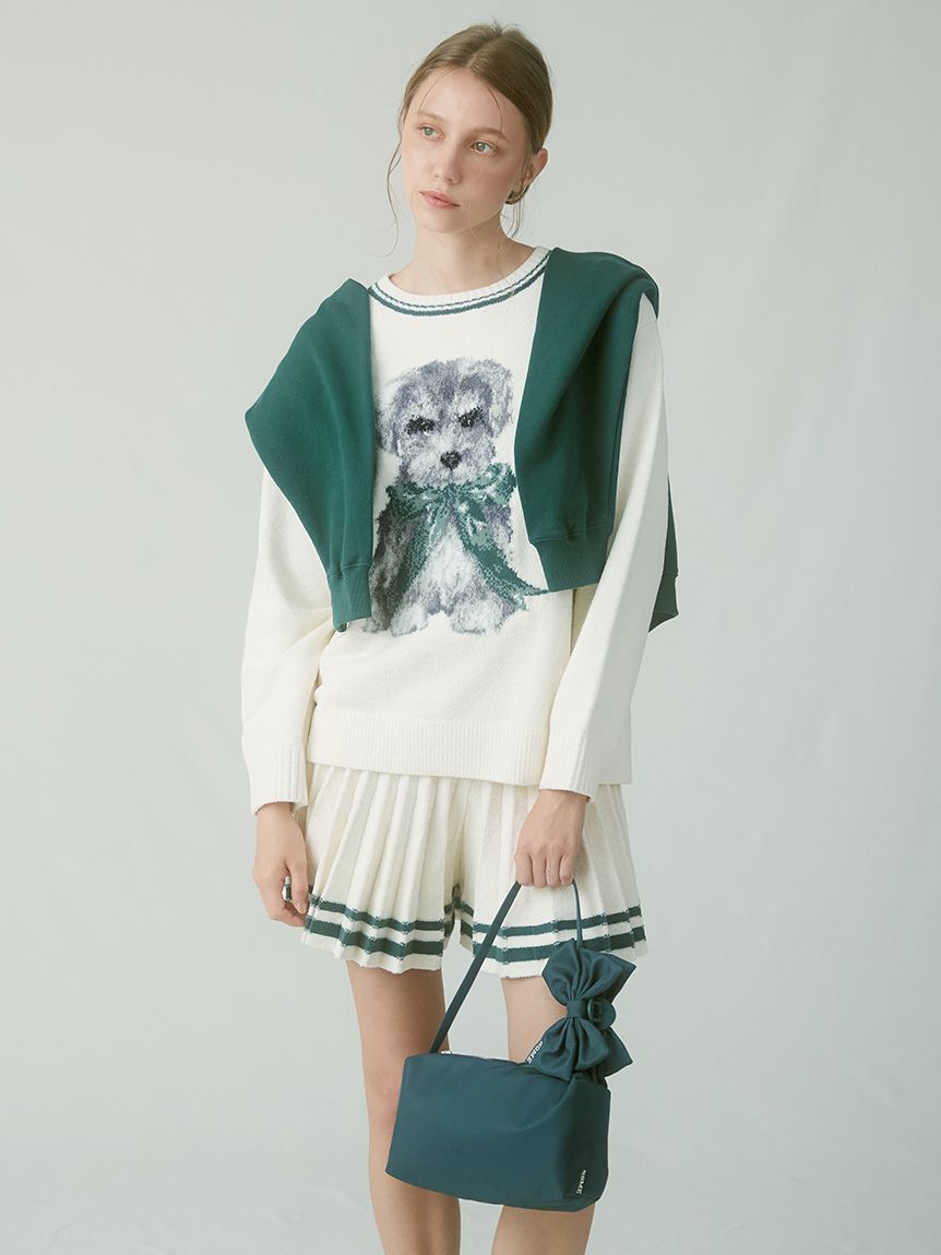 SNIDEL HOME「【SNIDEL HOME &times; 新木優子】ニットプルオーバー」|ルームウェア|