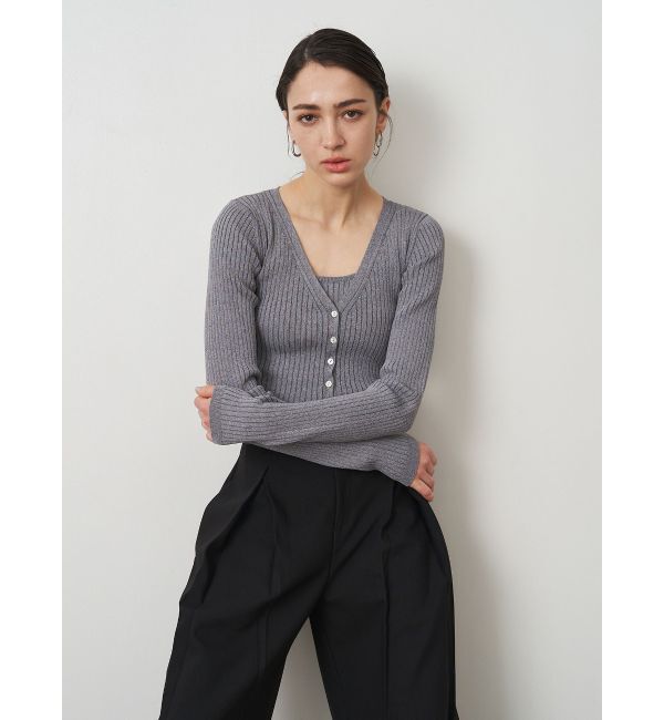 ELENDEEK「TANK SET COMPACT CD」|カーディガン|