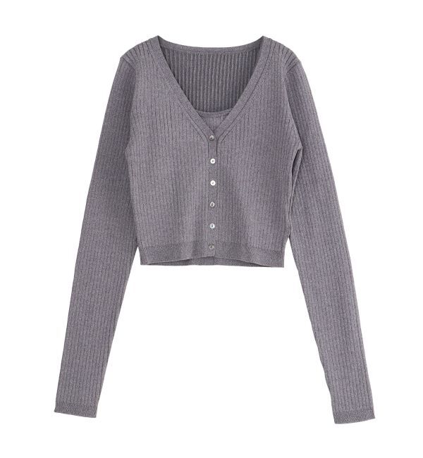 ELENDEEK「TANK SET COMPACT CD」|カーディガン|