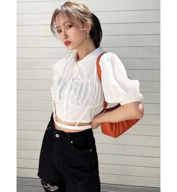 RESEXXY「ギャザーデザインハンドバッグ」|ハンドバッグ|