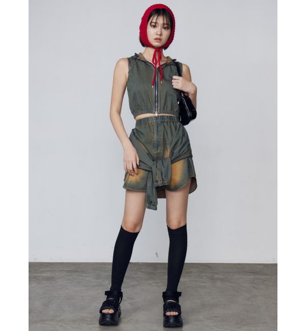 EMODA「ラップレイヤードスカート」|スカート|