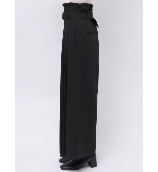 MERCURYDUO「ハイウエストプリーツワイドパンツ」|その他|