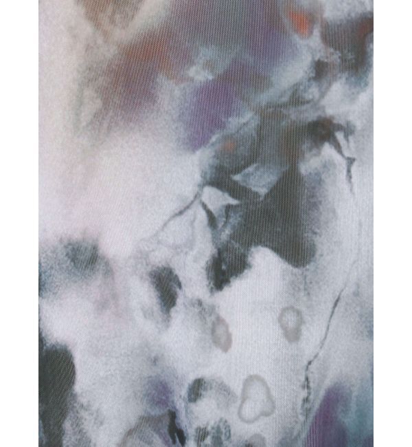 MURUA「ニュアンスパターンシアーワンピース」|ワンピース|