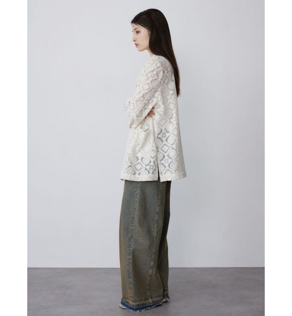 MURUA「レースシアージャケット【セットアップ着用可】【WEB限定】」|テーラードジャケット|