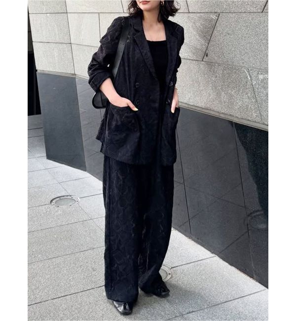 MURUA「レースシアージャケット【セットアップ着用可】【WEB限定】」|テーラードジャケット|