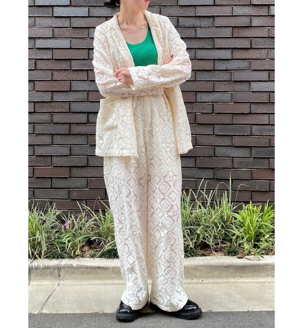 MURUA「レースシアージャケット【セットアップ着用可】【WEB限定】」|テーラードジャケット|