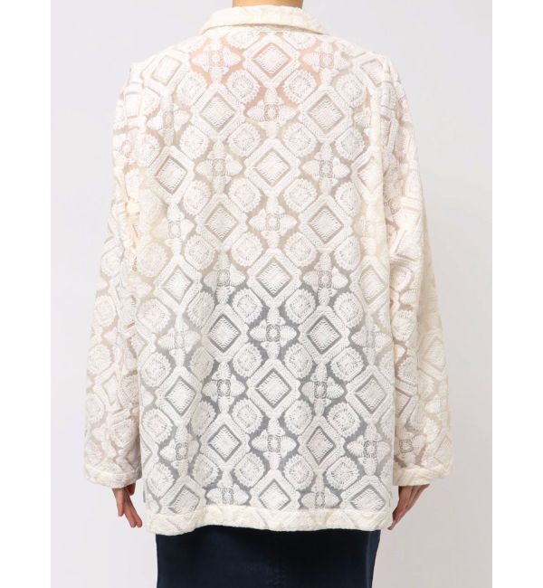 MURUA「レースシアージャケット【セットアップ着用可】【WEB限定】」|テーラードジャケット|