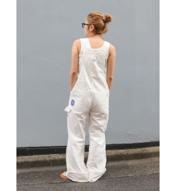 Ungrid「Lee別注 ワッペンデザインデニムサロペット」|オールインワン|