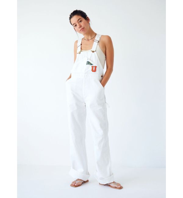 Ungrid「Lee別注 ワッペンデザインデニムサロペット」|オールインワン|