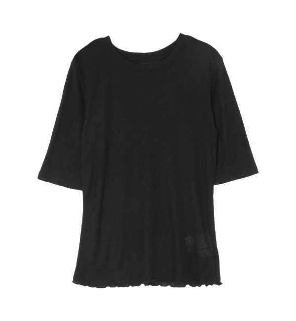 LAGUNAMOON「ソフトリブカットトップス」|Tシャツ・カットソー|