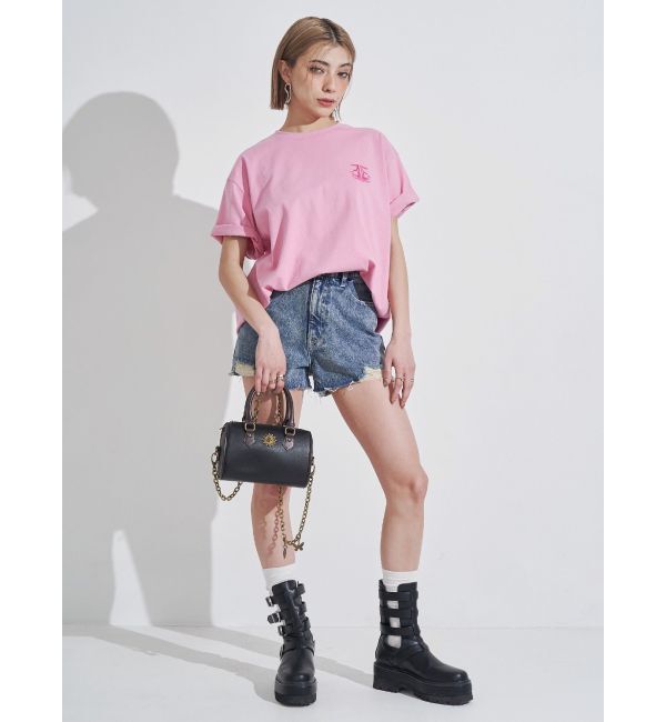 EVRIS「バックルモチーフショートブーツ」|ショートブーツ|