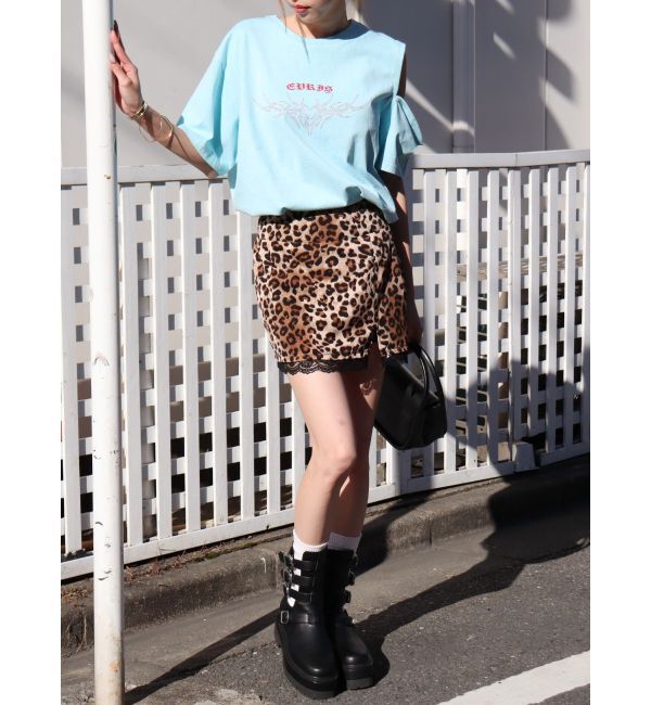 EVRIS「バックルモチーフショートブーツ」|ショートブーツ|