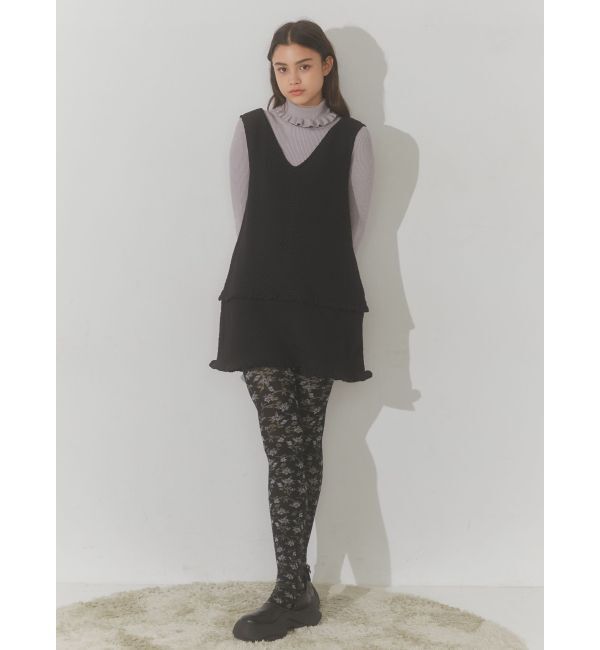 merry jenny「ツイードミニジャンスカ」|ジャンパースカート|