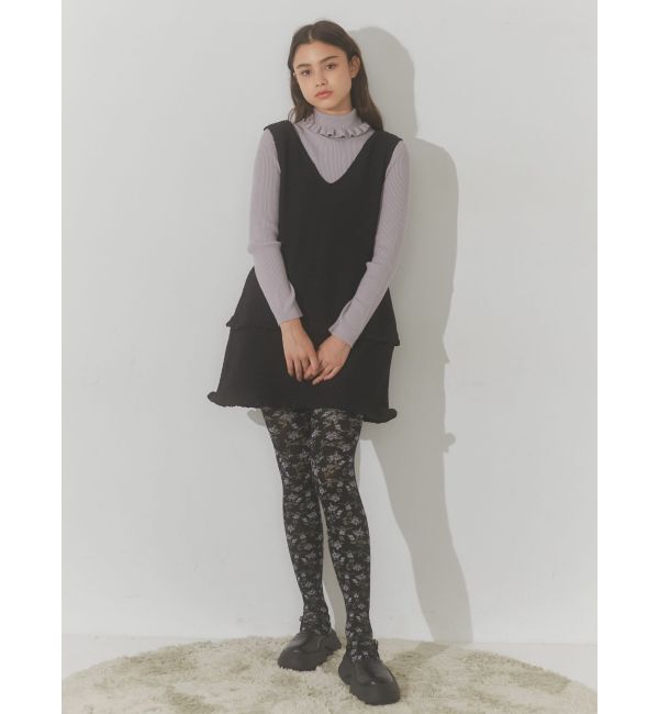 merry jenny「ツイードミニジャンスカ」|ジャンパースカート|