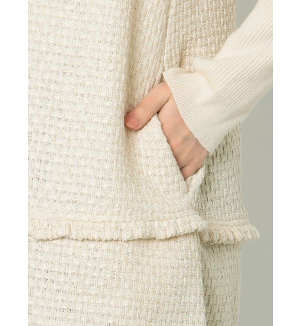 merry jenny「ツイードミニジャンスカ」|ジャンパースカート|