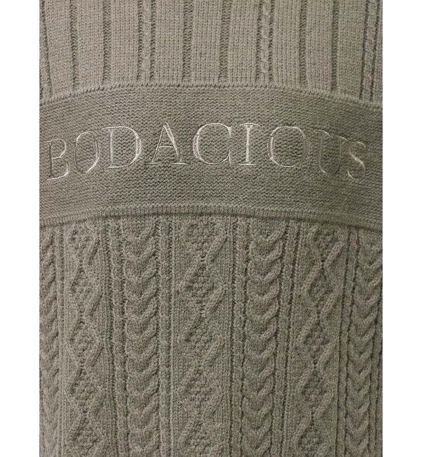 GYDA「BODACIOUS ケーブルニットトップス」|ニット・セーター|