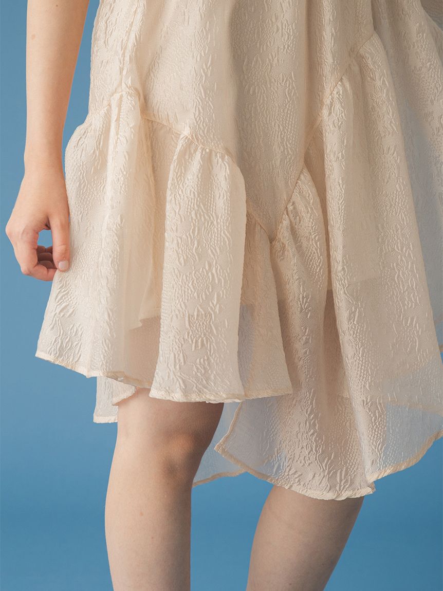 FURFUR「ジャガードAラインワンピース」|ワンピース|