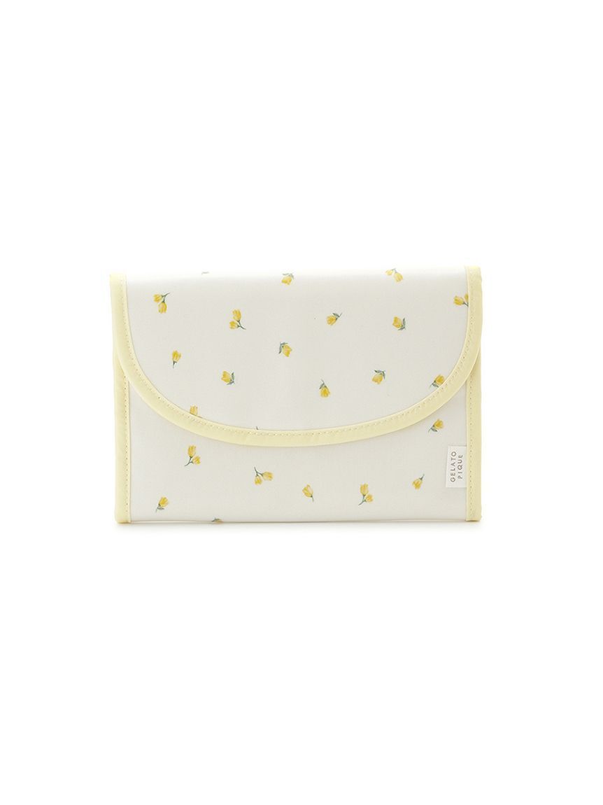 GELATO PIQUE KIDS & BABY「【販路限定】総柄母子手帳ケースS」|マタニティ・ママグッズ|YEL