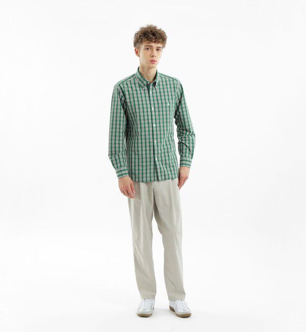 MACKINTOSH PHILOSOPHY「長袖ボタンダウンシャツ 無地/チェック」|シャツ・ブラウス|