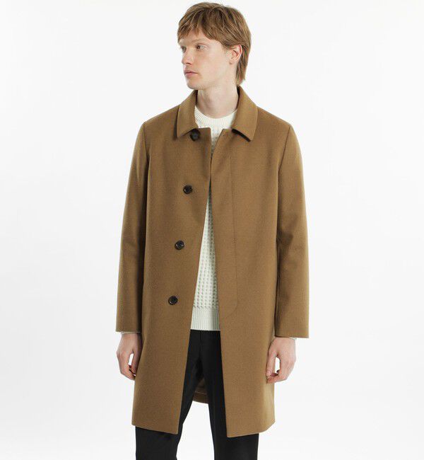 MACKINTOSH PHILOSOPHY「ショートビーバー WELLINGTON（ウェリントン）」|ステンカラーコート|ベージュ