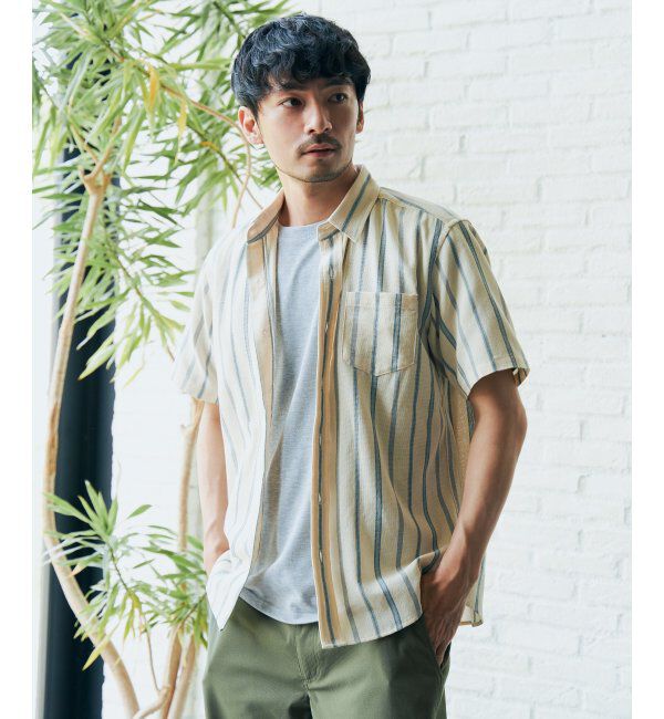 ikka「パナマレギュラーカラーシャツ」|シャツ・ブラウス|