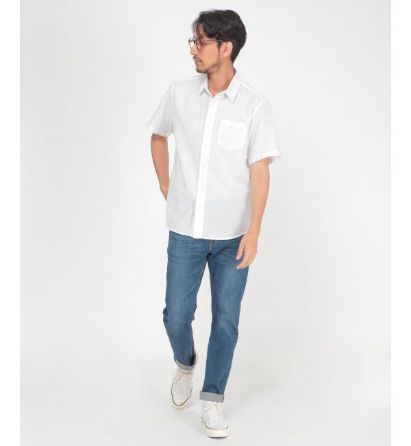 ikka「パナマレギュラーカラーシャツ」|シャツ・ブラウス|