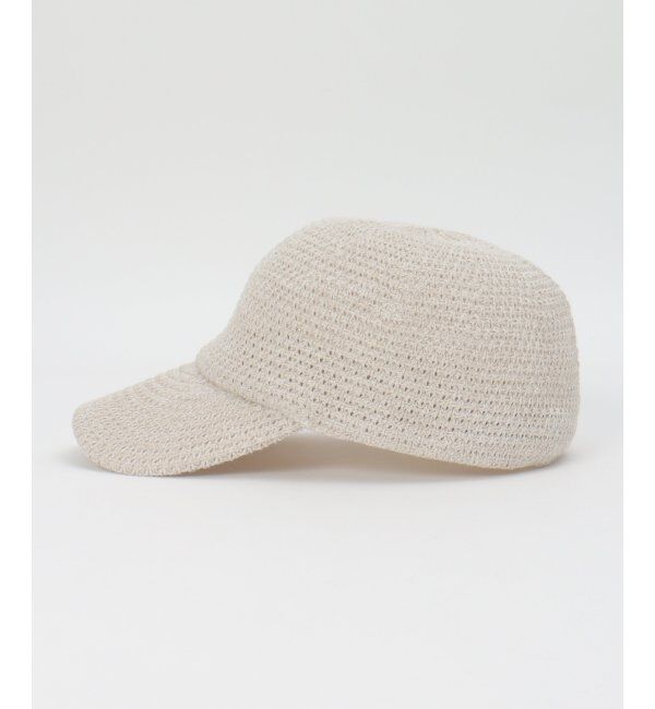 ikka「透かし柄編みキャップ」|その他|