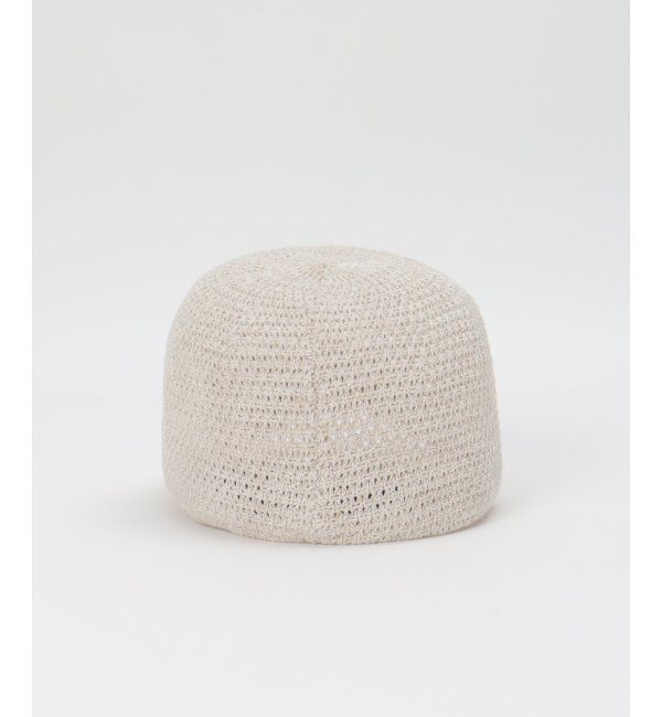 ikka「透かし柄編みキャップ」|その他|