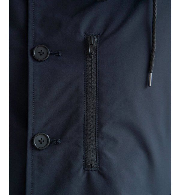 IKKA LOUNGE「撥水フードステンカラーコート」|その他|