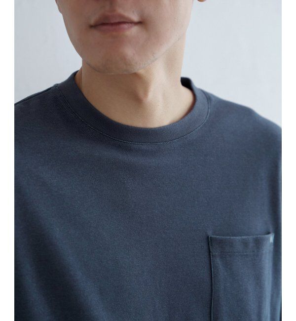 ikka「ライトダンボールダブルフェイスロンT」|Tシャツ・カットソー|