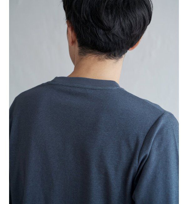 ikka「ライトダンボールダブルフェイスロンT」|Tシャツ・カットソー|