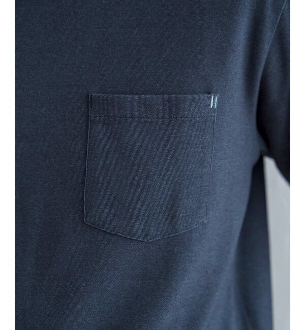 ikka「ライトダンボールダブルフェイスロンT」|Tシャツ・カットソー|