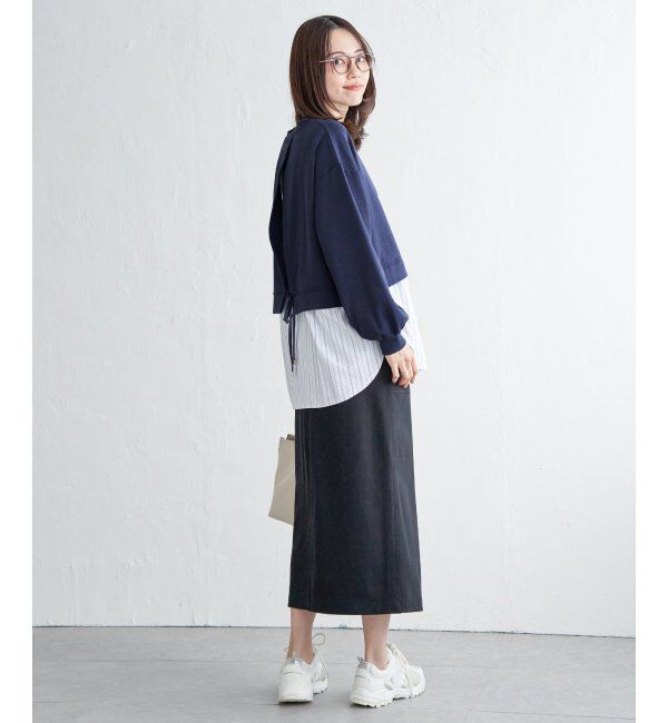 ikka「ポンチ切り替えレイヤードプルオーバー」|その他|