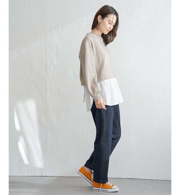 ikka「ポンチ切り替えレイヤードプルオーバー」|その他|