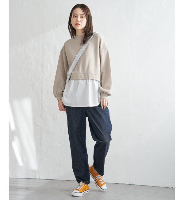 ikka「ポンチ切り替えレイヤードプルオーバー」|その他|